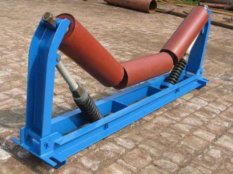 DTTII可调角板式缓冲托辊组