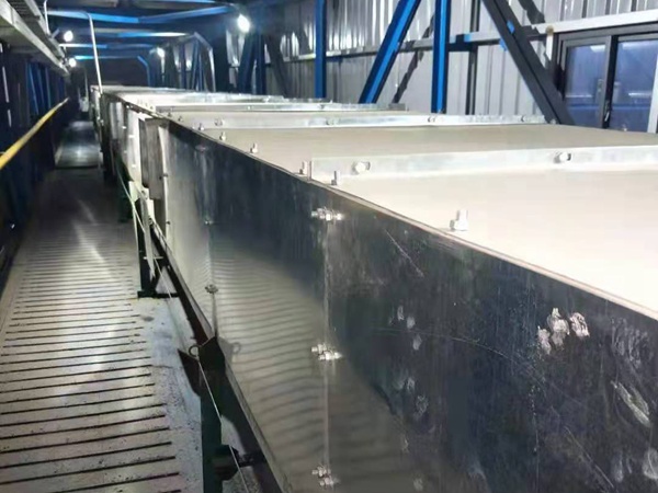 中新钢铁集团老厂区环保项目胶带机密封项目